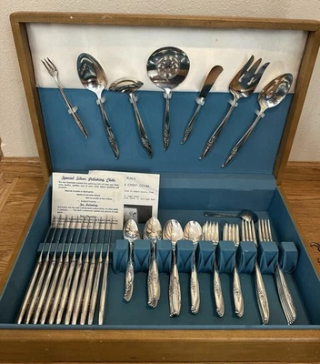 Talheres folheados a prata 73 peças Nobility Collection - Imagem 1 de 3