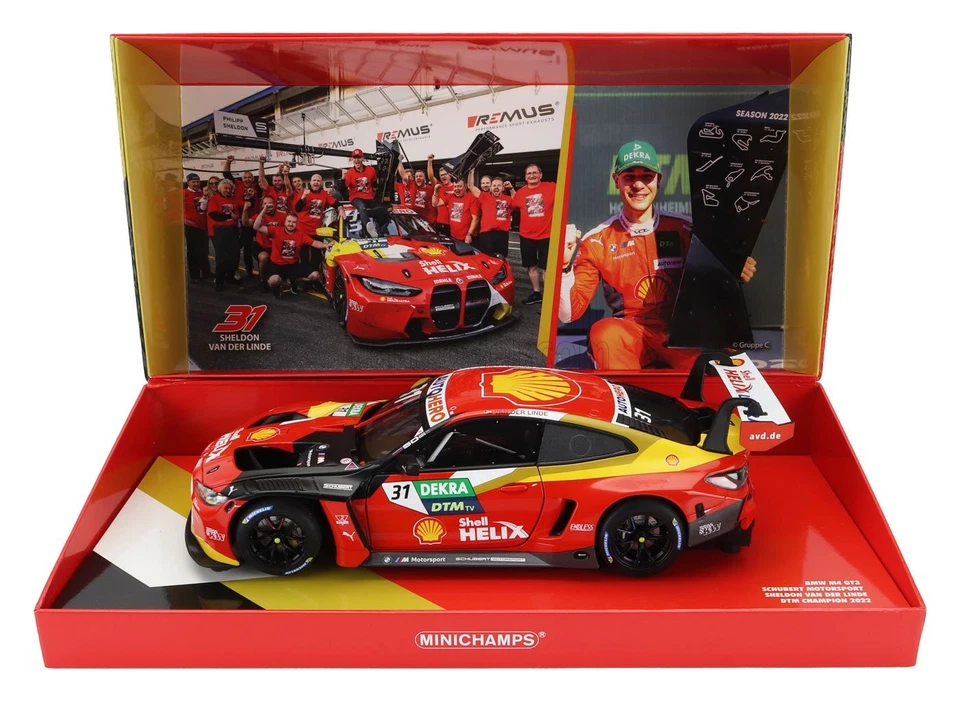 1/18 MINICHAMPS - BMW - 4-SERIES M4 GT3 TEAM SCHUBERT MOTORSPORT N 31 113222331 - Immagine 1 di 1