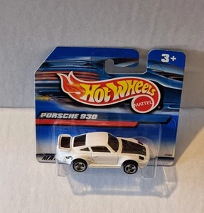 Tarjeta corta Hot Wheels Porsche 930 SLANTNOSE blanco negro 1996 *RARO COLECCIONABLE* - Imagen 1 de 2