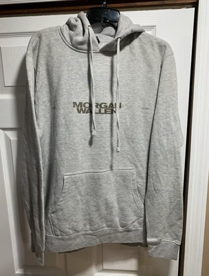 Moletom com capuz Morgan Wallen Atlanta GA Tour Country Music Concert 11/11/2023 cinza masculino M - Imagem 1 de 4