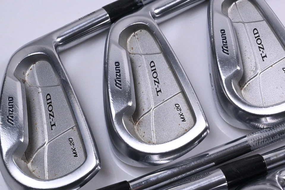 Mizuno T-Zoid MX-20 Irons / 4-PW / Regular Flex Dynamic Gold Lite Shafts - Image 1 of 4