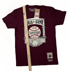 Mitchell & Ness Baseball Hall Of Fame Cooperstown Baseball Shirt Unisex M - Bild 1 von 5
