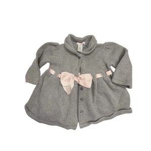Janie and Jack Toddler Girl cardigan Sweater Size 12-18 Months Ballet Coquette - Picture 1 of 3