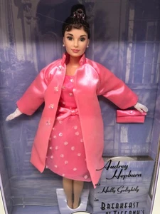 Barbie Pop Culture Audrey Hepburn na śniadaniu u lalki Tiffany'ego 1999 - Zdjęcie 1 z 5
