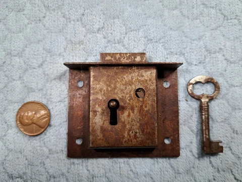 Drawer Lock Semi-mortise NOS Cover