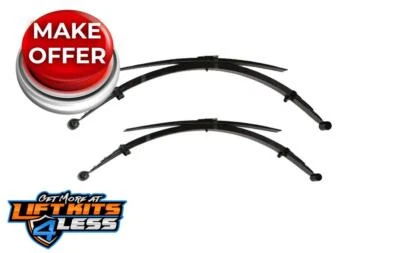 Juego de resortes Skyjacker CR14S Rr Softride LeafSpring para elevación de 4" para GMC K15 Suburban 1968 Foto 1 de 2