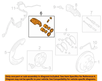CHRYSLER OEM 09-18 2500 Suspensión Delantera Componentes-Pinza 68049151AC Foto 1 de 2