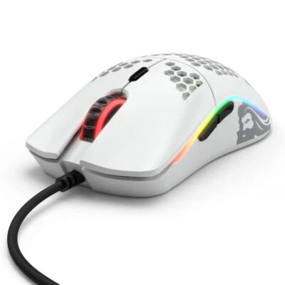 Glorious PC Gaming Race Model O USB RGB Odin Gaming Mouse - Matte White - Image 1 of 4