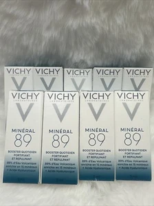 9 Pc - Vichy Mineral 89 Skin Fortifying Plumping Daily Booster -Mini Sz 3ml Each - Picture 1 of 2