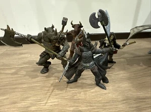 Papo Pferd, Drache & verschiedene Krieger Spielfiguren Konvolut 7 Figuren - Bild 1 von 7