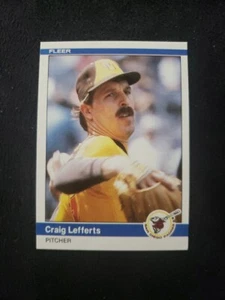 ⚾1984 Fleer Update #U-72 Craig Lefferts⚾Near Mint or Better⚾ - Picture 1 of 2