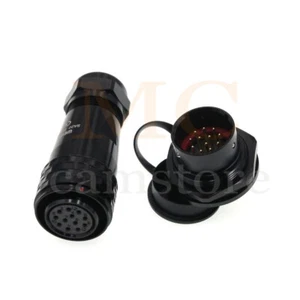 Weipu SA20 IP67 12 Pin Panel Mount Connector Plug,Aviation Cable Wire Connector - Picture 1 of 7