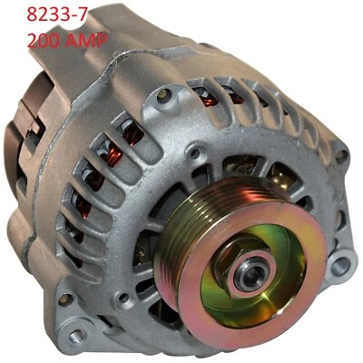 200 HIGH AMP Alternator Chevrolet S10 L4 2.2L 2190cc 134cid 1998-2003 8233-7 Foto 1 de 2