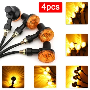 4x Bullet 2.4" plastic Mini Turn Signal For Suzuki GS 450-550 650 850 1000 1100 - Bild 1 von 8