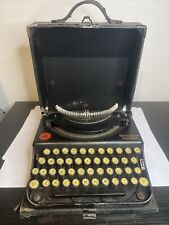 Remington Portable Typewriter & Case Rare Vintage 1920s