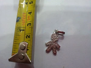 Colgante Niño Plata 925 Con Circonita si Quieres Niña Manda Mail Después Compra - Imagen 1 de 1