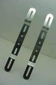 x2 soporte de placa de licencia camión camión motocicleta remolque delantero trasero - Imagen 1 de 9
