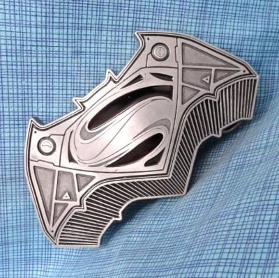 Batman Superman Promo Hebilla de Cinturón DC Comics Comicon Juegos con disfraces Halloween .TAZ792 Foto 1 de 4