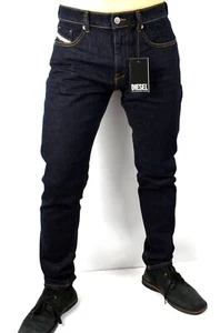 Diesel Men's D-Strukt Dark Rinse Slim Fit Jeans - R07R2 Size 30x30 - Picture 1 of 12
