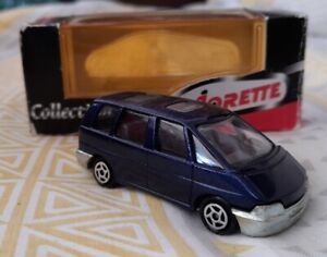 Majorette Renault Espace 1996 Blue 1/61 scale mint in box