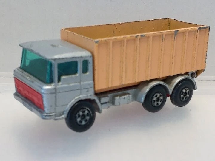 ⛔Tipper Container Truck Matchbox Lesney Superfast No.47A #106 MB4 - Bild 1 von 4