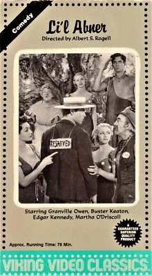 L'IL ABNER- Buster Keaton, Granville Owen, Edgar Kennedy VHS VG+ - Image 1 of 2
