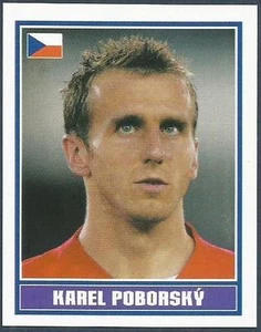 MERLIN-ENGLAND 2006 WORLD CUP- #311-CZECH REPUBLIC-MANCHESTER UTD-KAREL POBORSKY - Picture 1 of 1