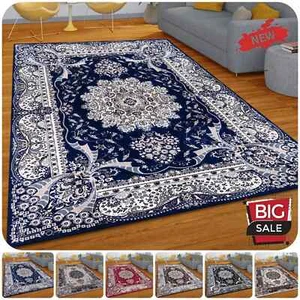 New Traditional Hallway Runner Rugs Bedroom Living Room Rug Kitchen Carpet Floor - Picture 1 of 16