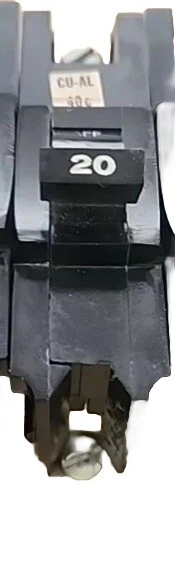 FEDERAL PACIFIC NB120 20AMP SINGLE POLE BOLT IN BREAKER  - Image 1 of 1