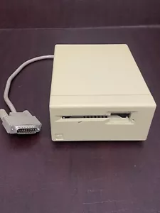 Apple M0130 400k External Single Sided 3.5" Floppy Drive Macintosh 128k Untaste - Picture 1 of 8