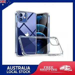 Clear Cover Case for Apple iPhone 15, iPhone15 Pro, iPhone 15 Pro Max - Picture 1 of 4