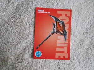Panini: Fortnite 2021 "DREAD / EMERALD SMASHER" #H25 Trading card Series 3 - Picture 1 of 2