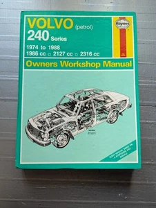 Volvo 240 (Petrol) 1974-1988 Haynes Workshop Manual - Picture 1 of 10