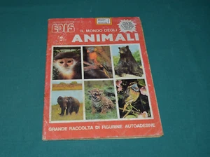 Album IL MONDO DEGLI ANIMALI Edis Figurine 1986 ALBUM COMPLETO - Picture 1 of 3