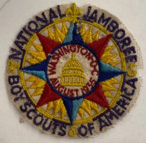1935 Boy Scouts BSA National Jamboree Patch Original - Picture 1 of 7