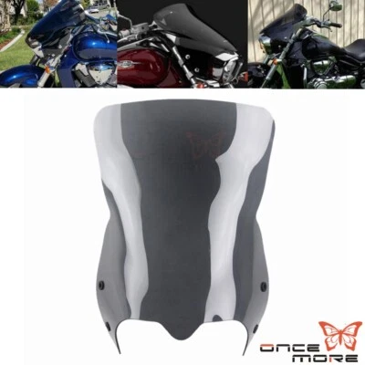 4.5mm Thick Dark Gray Windshield Windscreen For Suzuki Boulevard M109R 2006-2014 - Image 1 of 4