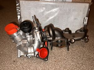 GENUINE RENAULT 144109281R TURBO WITH  EXHAUST MANIFOLD BRAND NEW