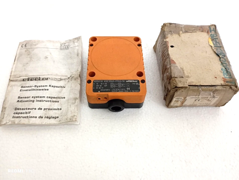 EFECTOR IFM KD5018 Capacitive Proximity Switch - Image 1 of 4