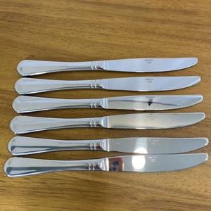 Menge 6 Mikasa Colette 18/10 Edelstahl Messer Besteck Ersatz Neu ohne Etikett Lot A - Bild 1 von 13