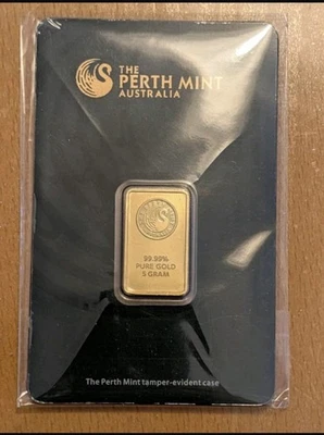 The Perth Mint 5G Goldbarren im Security Case - Bild 1 von 2