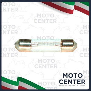 LAMPADA A SILURO 12V - 5 W. CORTA (6,5x31 mm.) - Foto 1 di 1