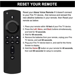 AMAZON FIRE Stick TV Remote Control Replacement L5B83H 4K Alexa 9CQ6 - Picture 1 of 12
