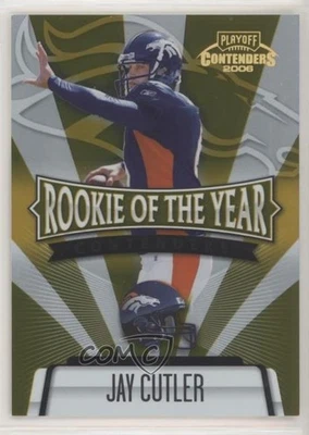2006 Playoff Contenders Rookie of the Year Gold /250 Jay Cutler #ROY-6 RC - Image 1 of 2