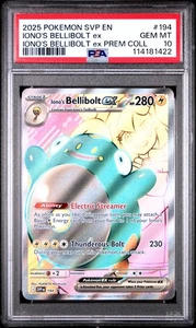 2025 Pokemon SVP EN Iono's Bellibolt ex #194 Promo Premium Collection PSA 10 - Bild 1 von 2