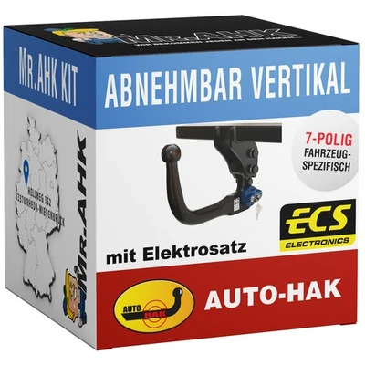 Gancio di Traino AutoHak Vert. rimovibile per Ford Puma dal 19 con 7 poli specifici - Immagine 1 di 3