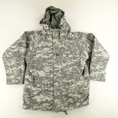 US Army Jacket Large ACU Digital Camo Parka H20 ECWCS with Liner Coat Military - Image 1 of 4