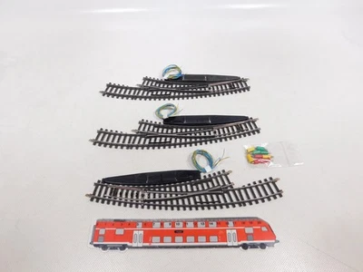 3X Märklin H0 AC Curve Switch K-Track Hollow Profile 2167 L 2167 R #EF309-0.5 - Image 1 of 3