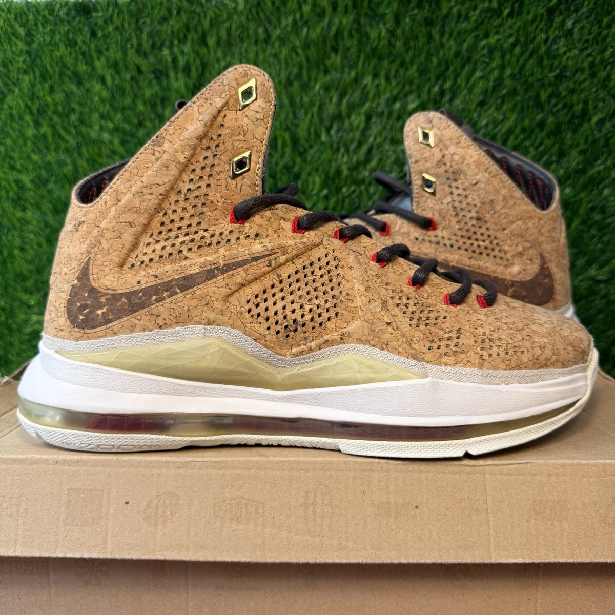 Nike LeBron 10 EXT QS Cork | eBay