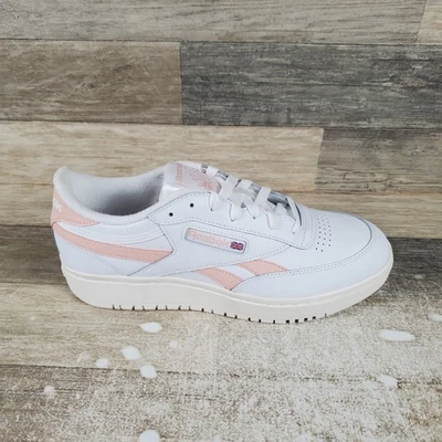 Reebok Club C Double Revenge Women Shoes Sz 10.5 Chalk Possibly Lace-Up Sneakers - Image 1 of 4
