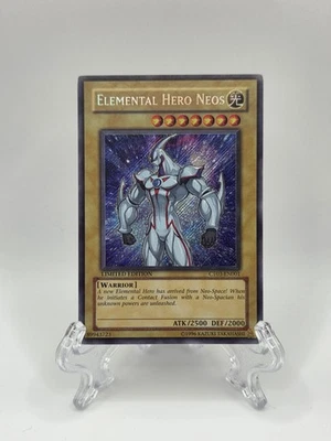 Yugioh Elemental Hero Neos CT03-EN001 Limited Edition Secret Rare Card - Image 1 of 2